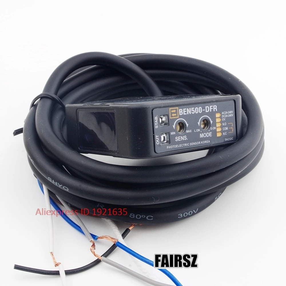 5PCS Photoelectric Switch Sensor BEN500-DFR BEN500