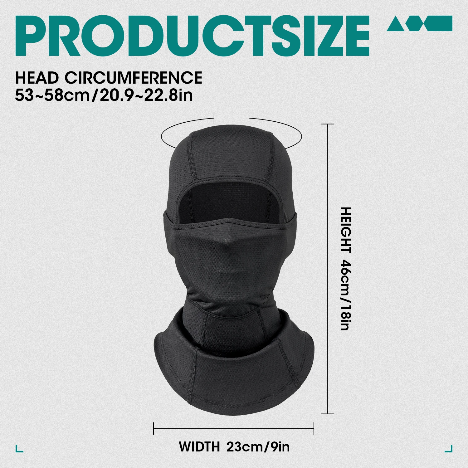 2/3 Pcs Balaclava Face Mask - UV Protection Mask Long neck gaiter For Men Women - Breathable Motorcycle Cycling Sports Balaclava 5