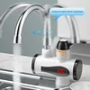 2025 New Electric Faucet Water Heater Temperature Display Instant Hot Water Heaters Kitchen Tankless Water Heating Machine 2