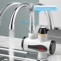 2025 New Electric Faucet Water Heater Temperature Display Instant Hot Water Heaters Kitchen Tankless Water Heating Machine 2