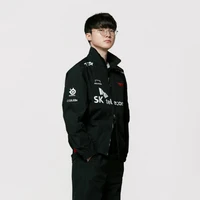 T1 2023 Official Spring Jacket Uniform LCK S13 LOL Legends Jack FAKER Jacket Men's And Women's Fan Wear Oversized Fashion Top 1