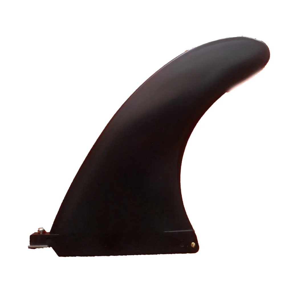 best selling 8 inch black longboard fin centre surf fin 8'' surf sup