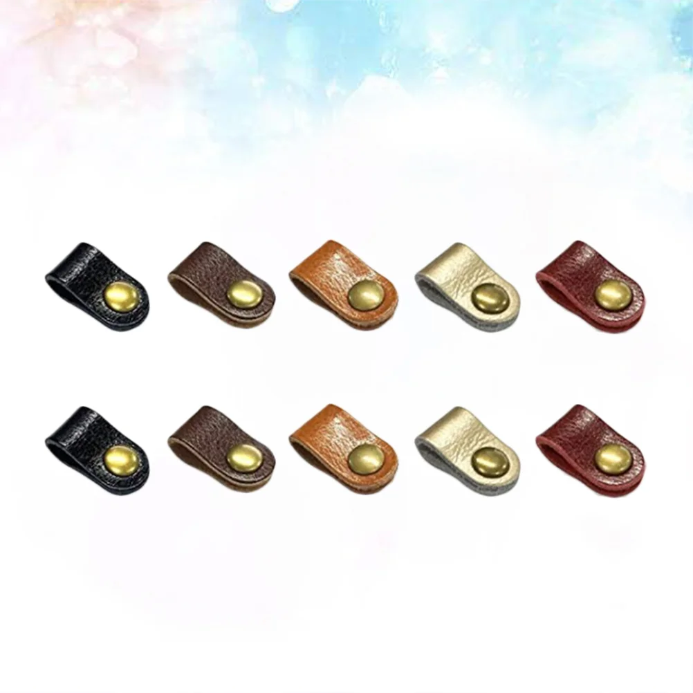 

Universal Earphone Cable Straps Wire Ties Management Cord Keeper Straps Organizer Holder Mixed Colors