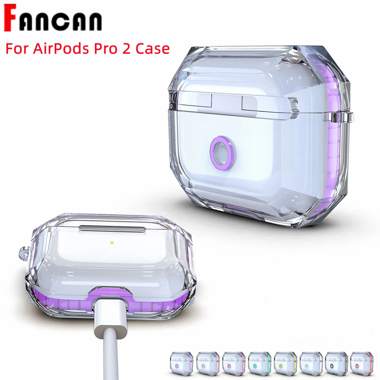 2022 Nuovo Per Airpods Pro 2 Custodia Protettiva Antiurto In Tpu Trasparente Regalo Per Airpods Pro 2 Pro Pro 3 Cover Con Corda A Mano