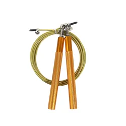 Professional Speed Bearing Jump Rope for Fitness and Home Workouts (YELLOW)