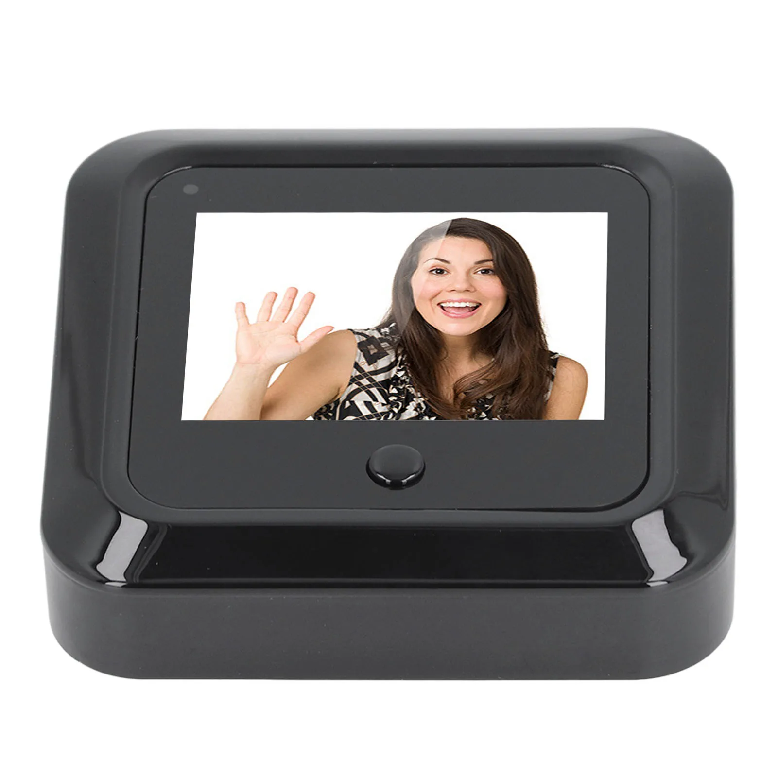 Door Eye Hole Camera Digital Door Viewer 0.3MP 120 Degree Zinc Alloy Peephole Camera and 2.4 Inch HD Screen Monitor for Home