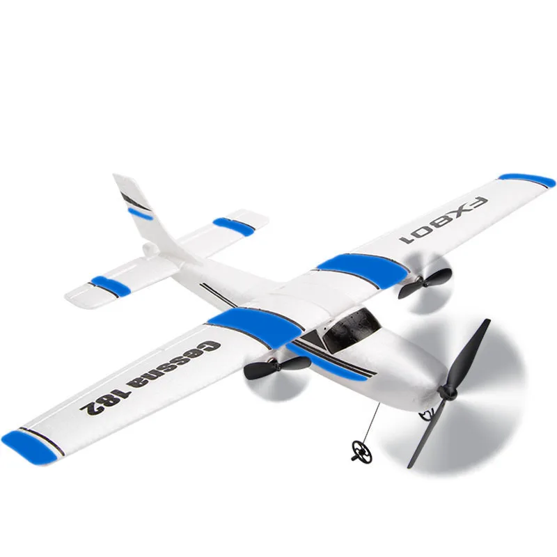Cessna 182 고정 날개 RC 폼 비행기 모델, 비행기 장난감 글라이더