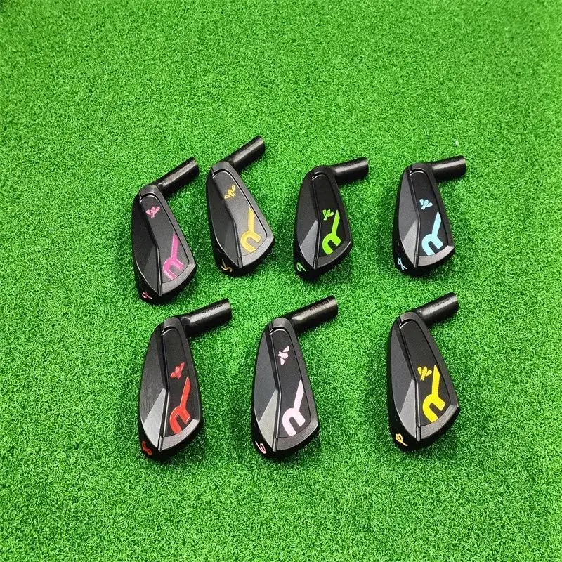 

Golf Roddio Little Bee Golf Clubs CC black FORGED Soft black Iron Forged Iron Set (4 5 6 7 8 9 P) 7pcs steel or graphite shaft