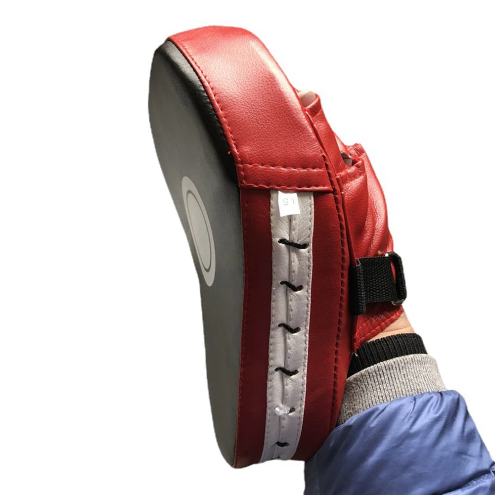 Boxing Hand Target Martial Thai Kick Sanda Training Thickened Karate Training Mitt Focus Punch Pads Five-finger Hand Target 1PCS