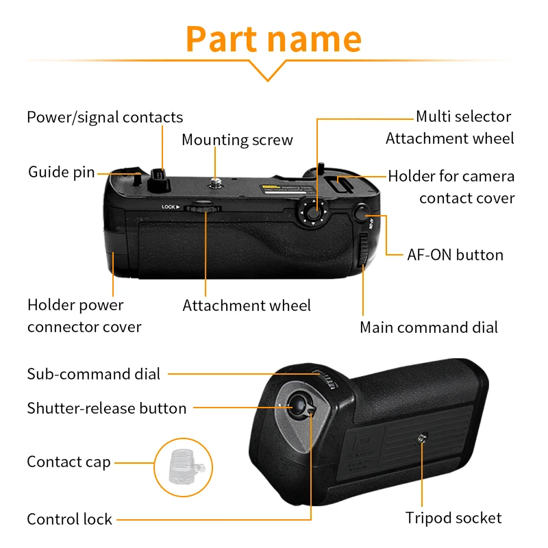 Nikon d500 バッテリークリップセット Amazon | Neewer バッテリーグリップ D500カメラに対応 ｢MB-D17