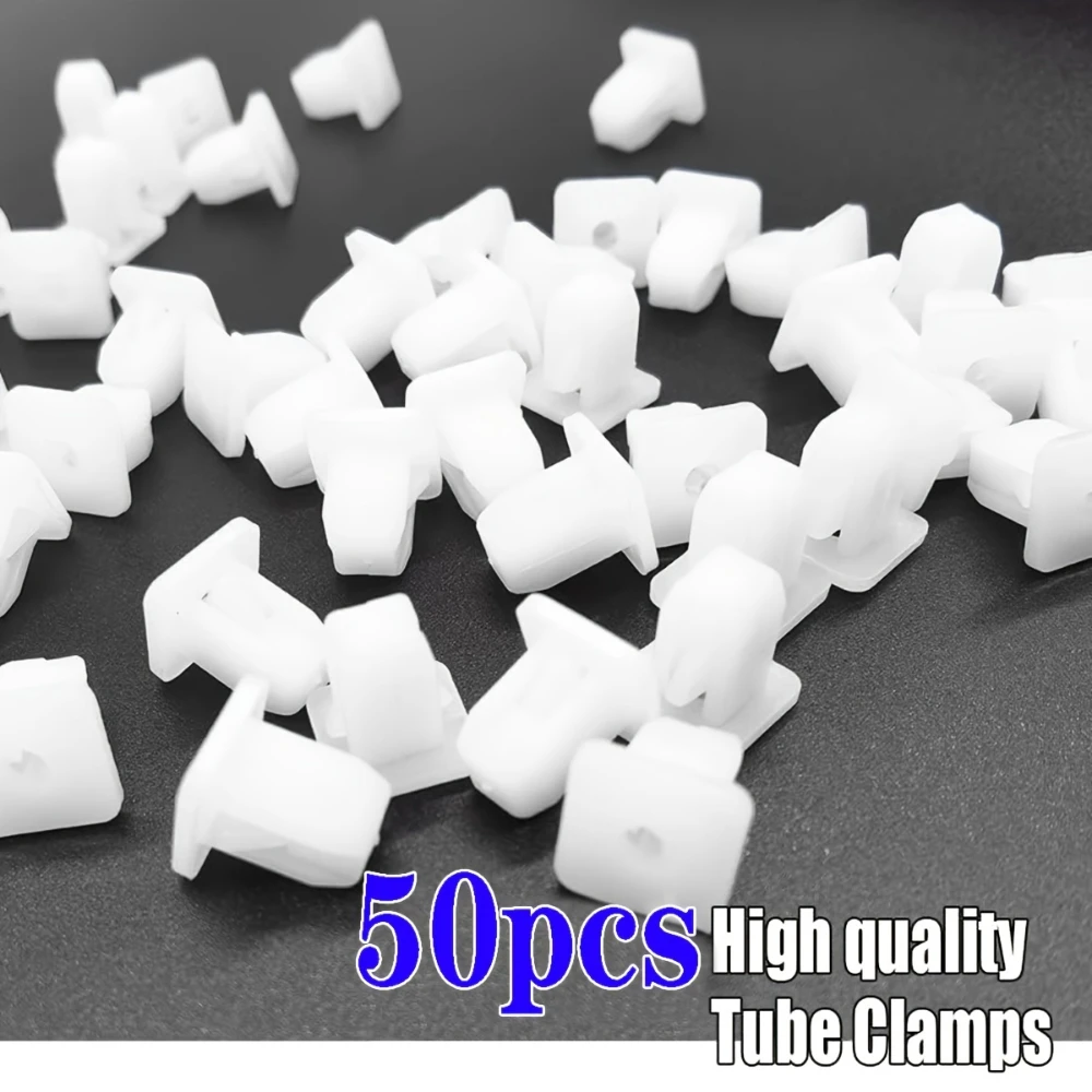 

50pcs Car Bumper Retainer Clips Fender Liner Fastener Door Trim Panel Fender Clips Car Plastic Rivets Fasteners Push Retainer