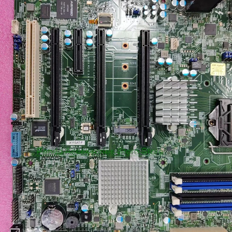 X11SAT-F 워크스테이션 ATX 마더보드 인텔 C236 LGA-1151 6 SATA3 E3-1200 v6/v5 세대 코어 i3/i5/i7 시리즈
