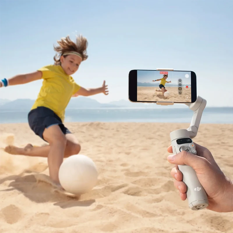 DJI Products Osmo mobile 7 Built-in Extension Rod & Tripod 10-Hour Battery Life Phone Charging OM 7