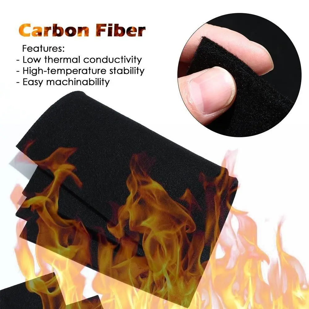High-Temperature Resistant Carbon Fiber Fireproof Welding Blanket