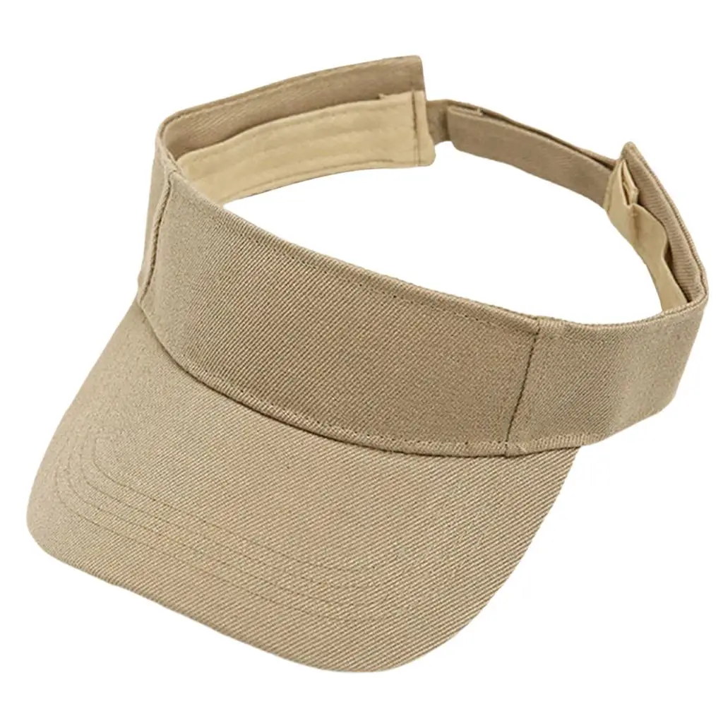 Sun Visor Hat Unisex Golf Tennis Summer Beach Running Sports Empty Top
