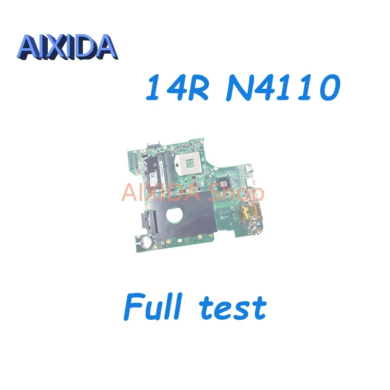 

Материнская плата AIXIDA DA0V02MB6E1 DA0V02MB6G0 CN-0FH09V 0FH09V FH09V для ноутбука DELL Inspiron 14R N4110 материнская плата HM67 DDR3