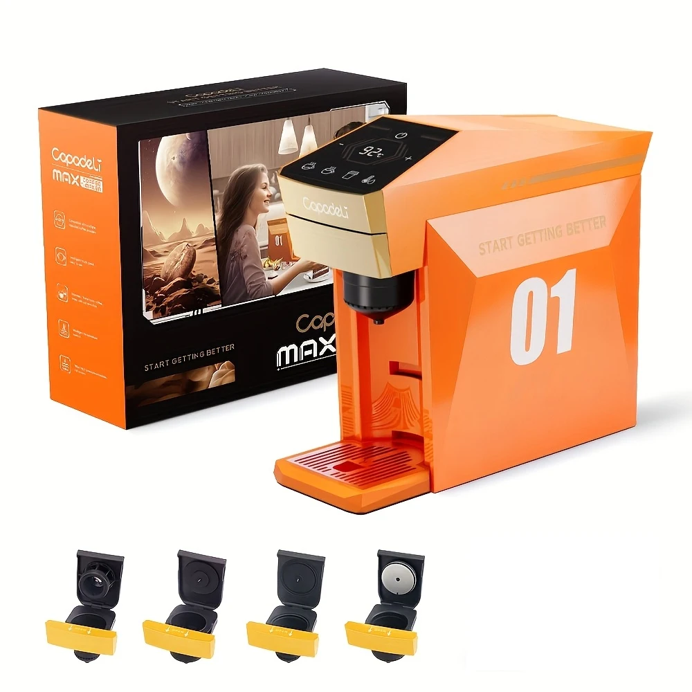 ماكينة قهوة متعددة الكبسولات 4 في 1