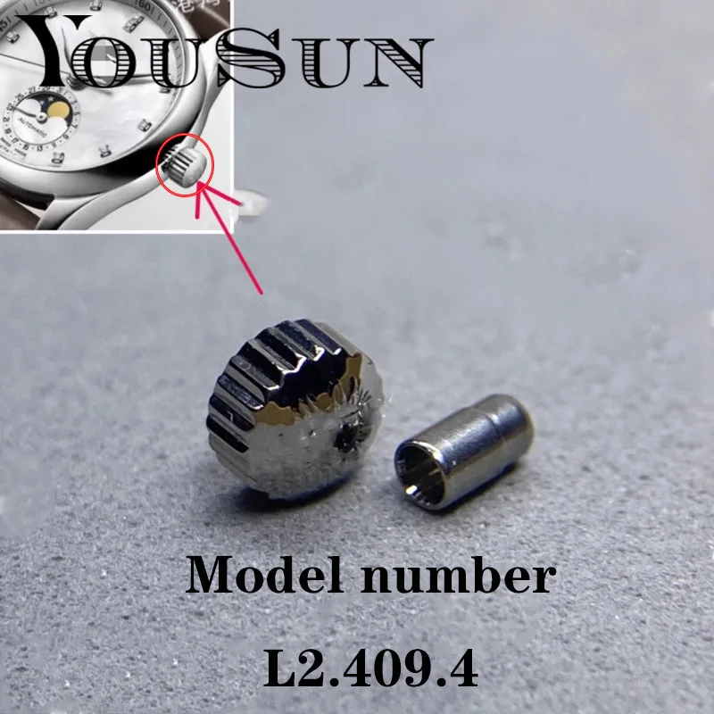 Per Longines Master Collection L2.409.4 Accessori Corona Testa Orologio