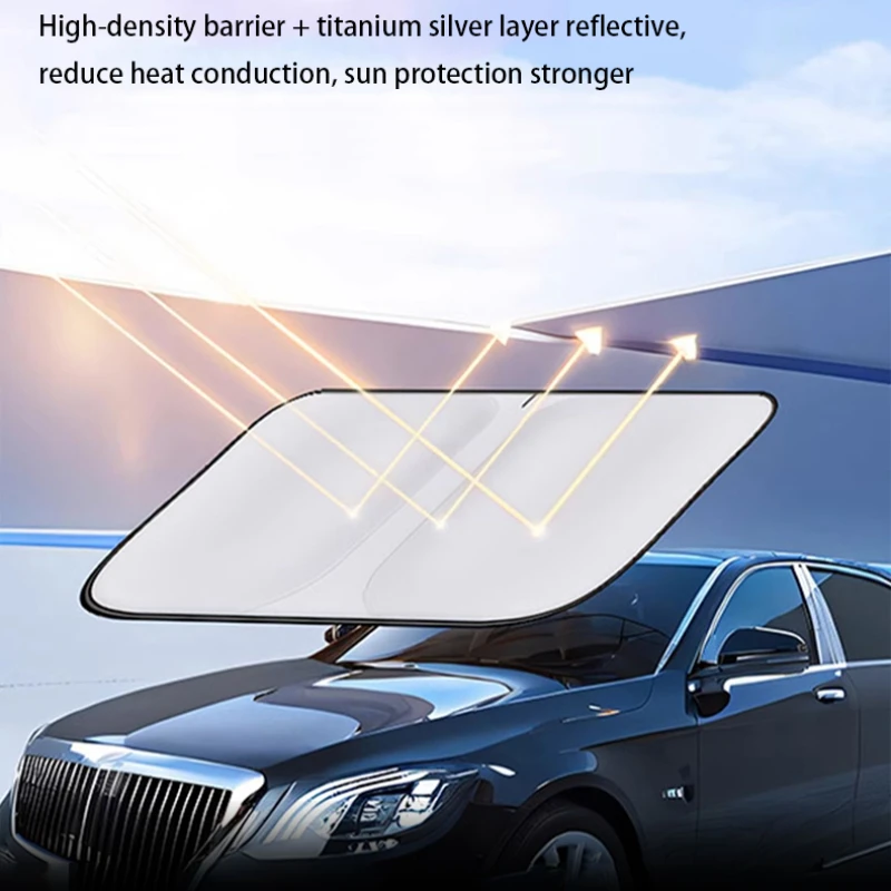 Car Windshield SunShade Cover for BYD Atto 3 Han EV 600 Yuan Dolphin E2 Song PRO Max  Anti UV Car Accessories 2