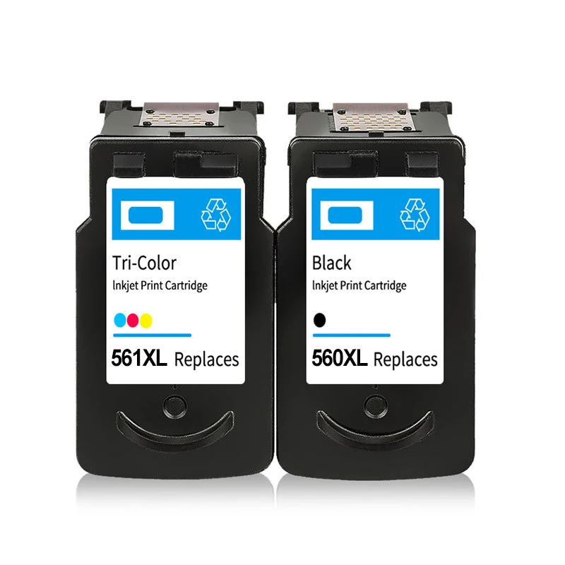 Inteligente Cartucho Kit de Recarga de Cartuchos de Tinta para Canon pg 560 Cl560 Ts7450 Ts7451 ts 7450 Ts5350 Ts5351 Ts5352 Ts5353 Pg560 Cl-561 - Imagem 4