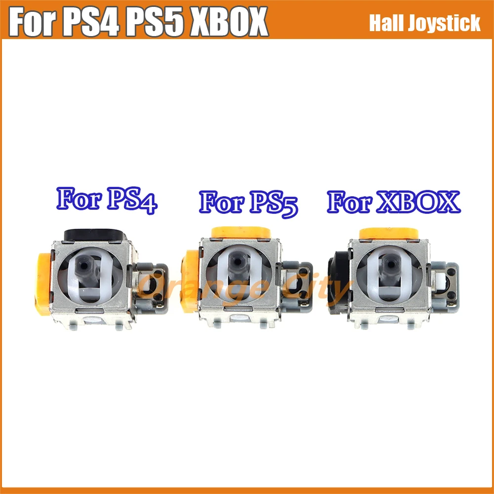 1Pc Orange Hall Joystick Ic Effect Module Controller Per Ps5 Ps4 Xboxone Potenziometro Sensore Analogico Serie Xbox