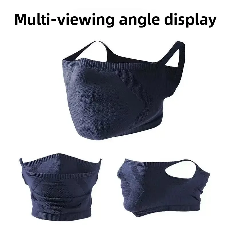 Sport-Bandana, atmungsaktiv, Sonnenschutz, Radfahren, Gesichtsbedeckung, wiederverwendbare Masken, Wandern, Camping, Laufen, Halsmanschette, weicher Schal für Herren – Detail 4