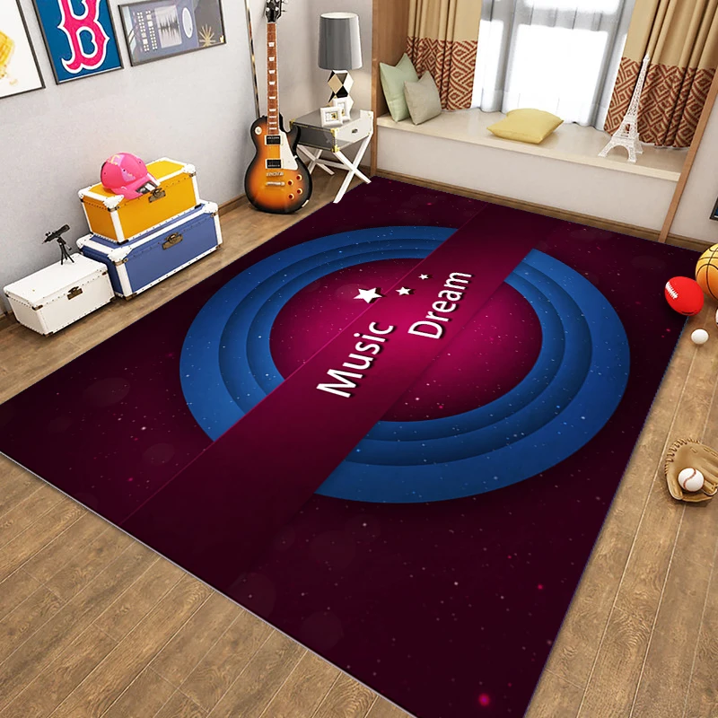 Electronic Drum Carpet Children's Carpet Living Room Coffee Table Mat Bedroom Shelf Drum Door Mat Home Non-slip floor mat decorative carpet non slip carpet kids carpet