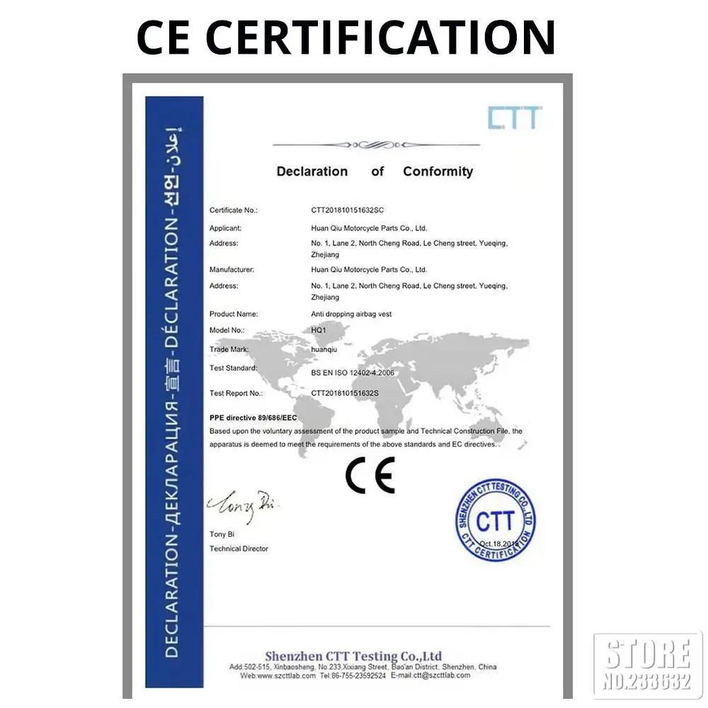 CE 인증 오토바이 에어백 조끼 오토바이 재킷 모토 에어백 조끼 모토크로스 레이싱 라이딩 에어백 보호대 구명조끼