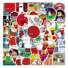 

10/30/50pcs Youth Hunger Power Cartoon Graffiti Stickers Laptop Pencil Cases Guitar Notebook Diy Kids Girl Toys Decal Stickers