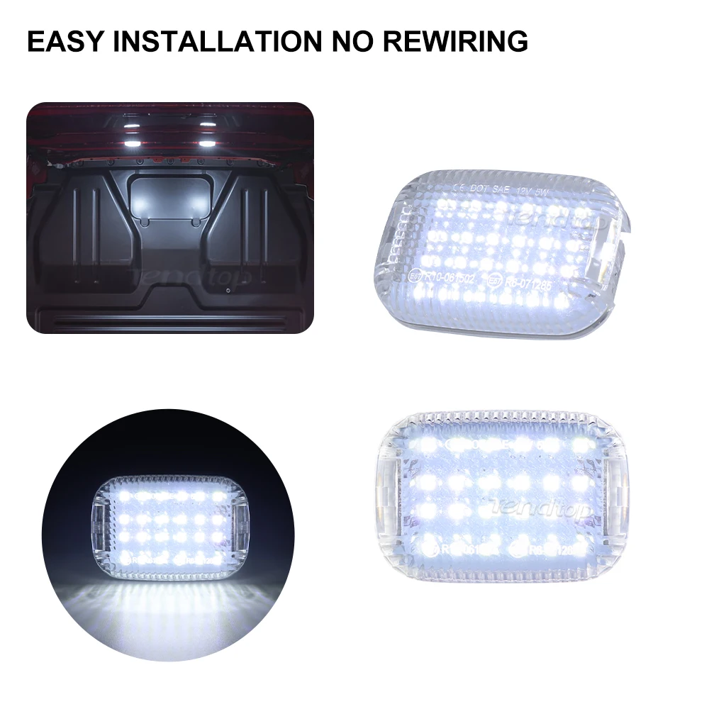 Led Cabina Interna Cortesia Carico Carico Spazio Spazio Cupola Luce Per Ford Transit 150/250/350/350 Hd Van Transit Connect 2014-2024