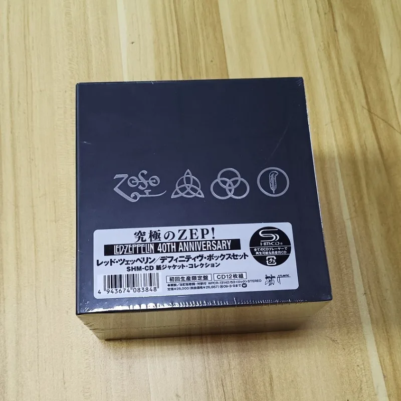 European and American Hard Rock Band Hardcover CD Box Eternal Classic Rock Band 12CD CD Set