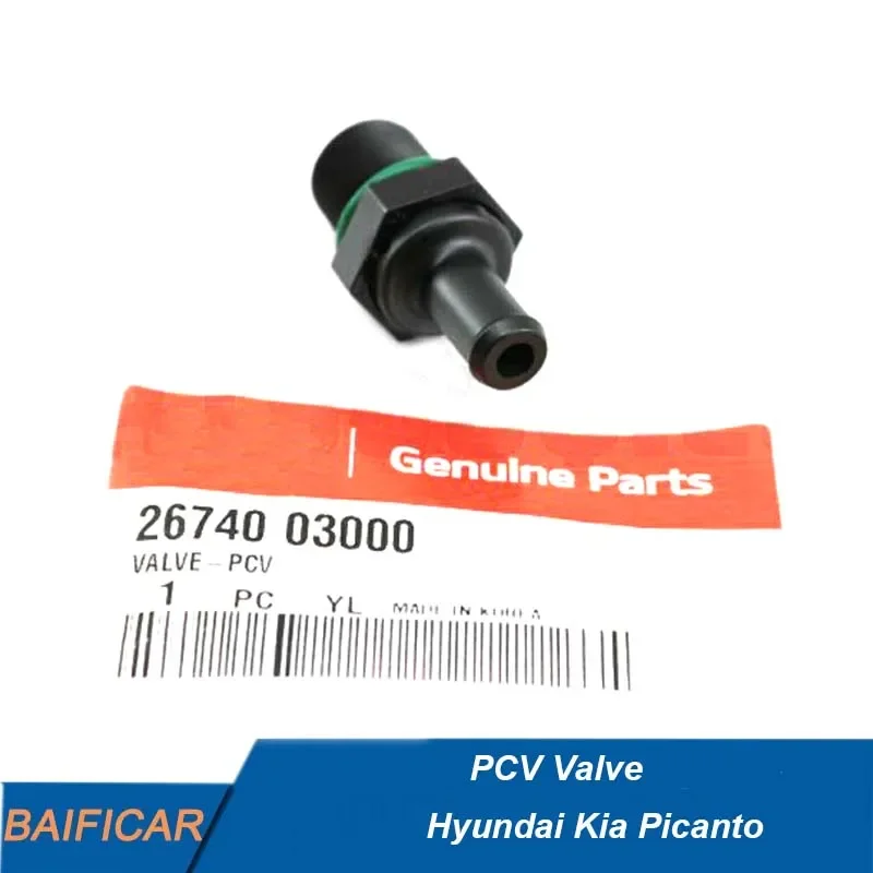 Baificar Genuine PCV Valve 2674003000 26740-03000 For Hyundai Kia Picanto R&iacute;o