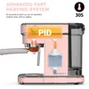 Professional Espresso Machine 20 Bar, Espresso Maker with Milk Frother Steam Wand, Stainless Steel Home Coffee Machines 3