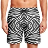 Colorful Rainbow 3D Print Beach Shorts Men Summer Swim Trunks Casual Quick Dry Surf Board Shorts Personality Street Short Pants 4