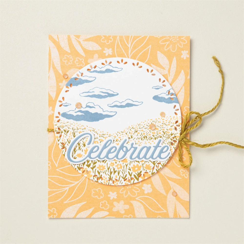 Clear Silicone Stamp Fields In Bloom DIY Crafts Card Album Making Scrapbooking Stencil New ST03