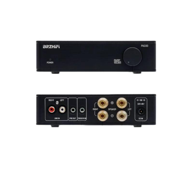 BRZHIFI 소형 가정용 발열 디지털 앰프 TPA3255 듀얼코어 파워 앰프 PAD-30
