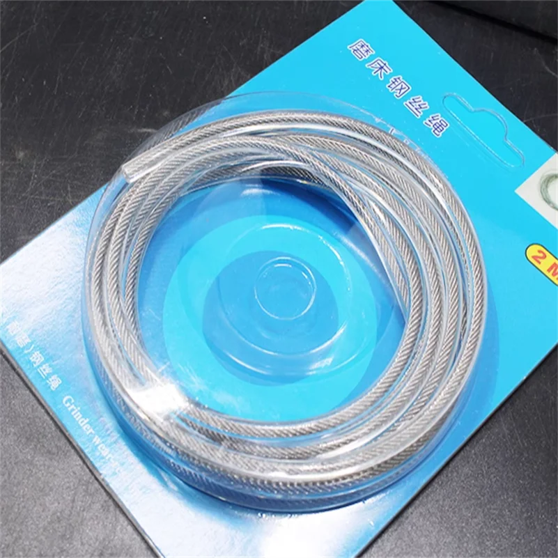 Grinder Machine Surface Grinding Machine Resin Wirerope STEEL Wire Traction Rope DIAMETER 4MM LENGTH 2M