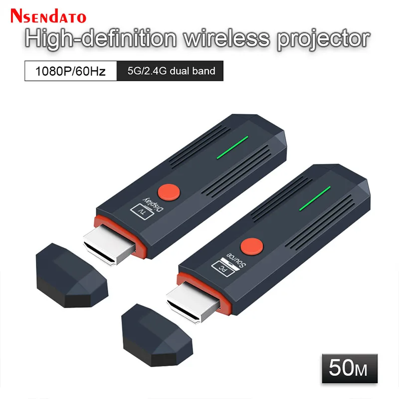 Kit émetteur récepteur HDMI sans fil 50m 1080P 5.8GHz