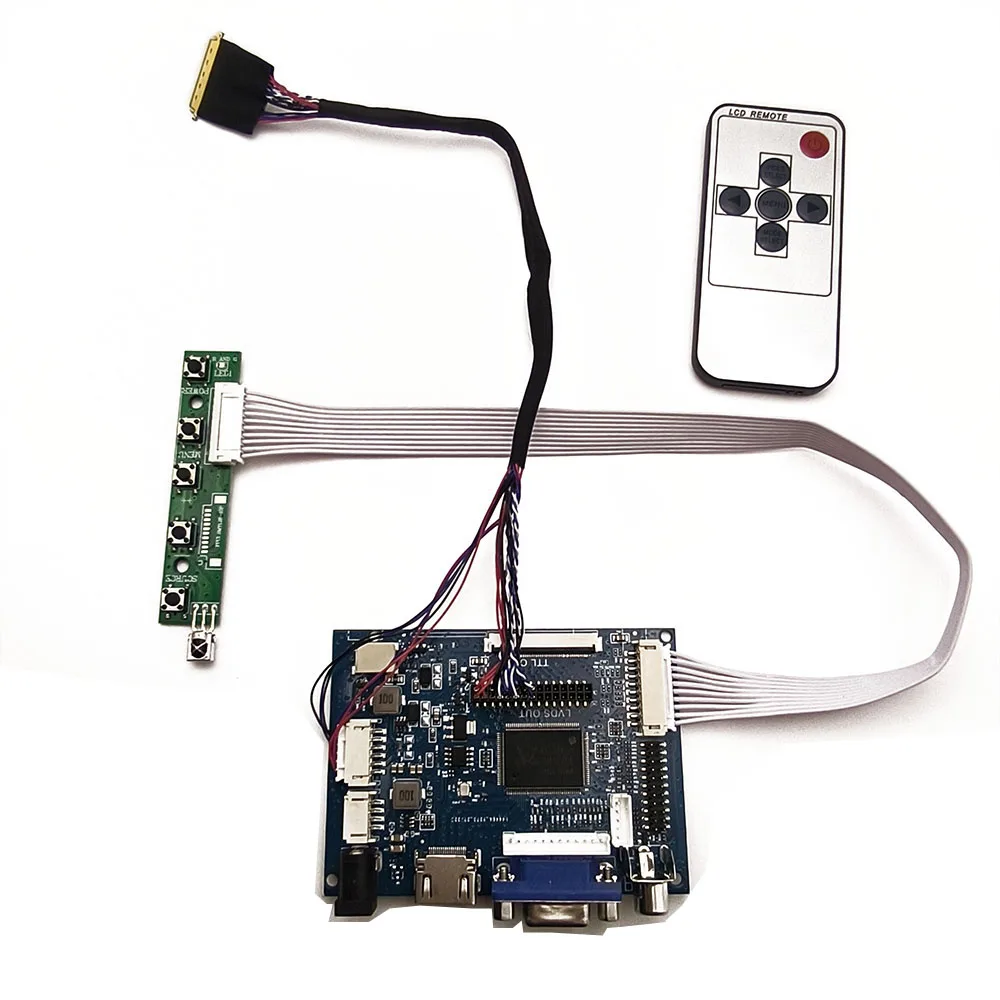 N156B6 LP156WH2 LP156WH4 LP156WH3 1366X768 40핀 LCD LED 스크린 HDMI+VGA+2AV 컨트롤러 드라이버 보드 모니터 패널
