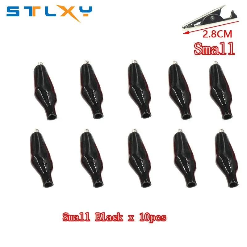 Alligator Clips 10pcs Metal Electrical Clamp Testing Probe for Car Auto Battery