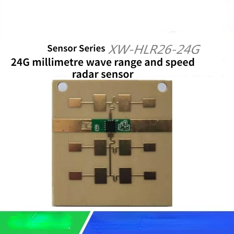 

24g millimeter wave ranging speed radar sensor module motion detection adjustable distance TTL output