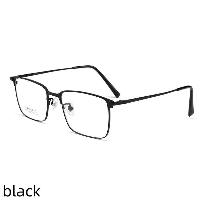 

54mm 2023 New titanium alloy man Square Glasses Frame Prescription Glasses Optical Eyeglasses T8015B