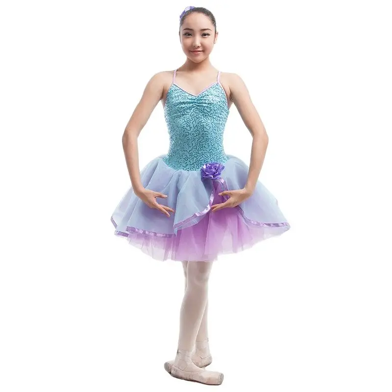 

Women stage performance sequin ballet tutu girl dance costume new ballet dance tutu ballerina dance costume girl ballet tutu