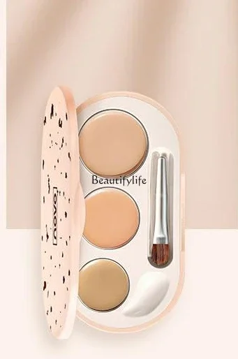 

Three-Color Cover Fleck Face Nourishing Moisturizing Concealer Plate