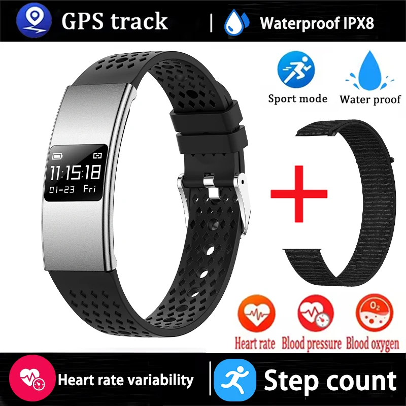 Premium Smart Fitness Tracker – Sleep Monitoring, 170+ Sports Modes, IPX8 Waterproof, Ideal Couple Fitness Gift
