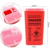 1L Plastic Tattoo Waste Box Medical Supplies Container Disposable Microblading Sharps Needle Tips Accessories For Eyebrows 6
