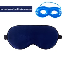 

Gel Eye Mask Cooling Ice Cold Compress Pad Relax & Massage Tired Puffy Eyes Headaches Face & Dark Circles Bonus Silk Sleep Mask