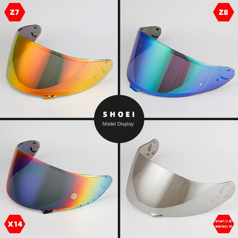 Shoei Lens Z7 Lucky Cat X14 Grey-Red Ant Gtair1/2 Generation Uncovering Neote1 Foglio Antiappannamento X15Z8