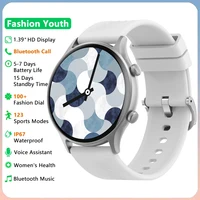 100+ Dial 123 Sport Modes Smart Watch Bluetooth Call AI Voice Assistant Game IP67 Waterproof Smartwatch Women Wearable Wristband 1