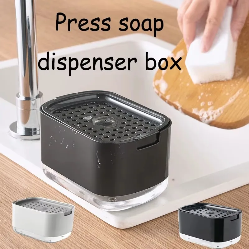 Soap Dispenser Liquid Soap Dispensers Kitchen Detergent Large Capacity Dish Foam Fixture 3